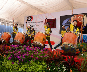 Taiko Japanese Drum Performance