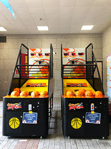 basketball machine rental