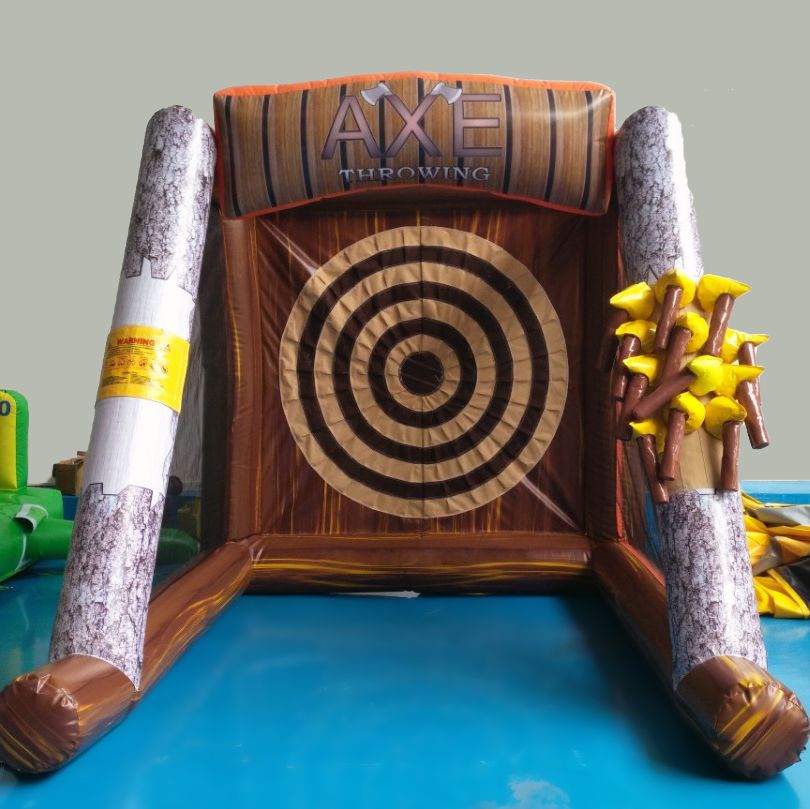 Cut Through The Boredom With Our Axe Throwing Inflatable
