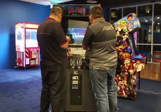 Arcade Rental For Arcade Gaming Week At AXS