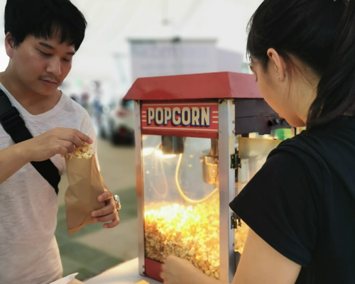 cheap popcorn machine rental