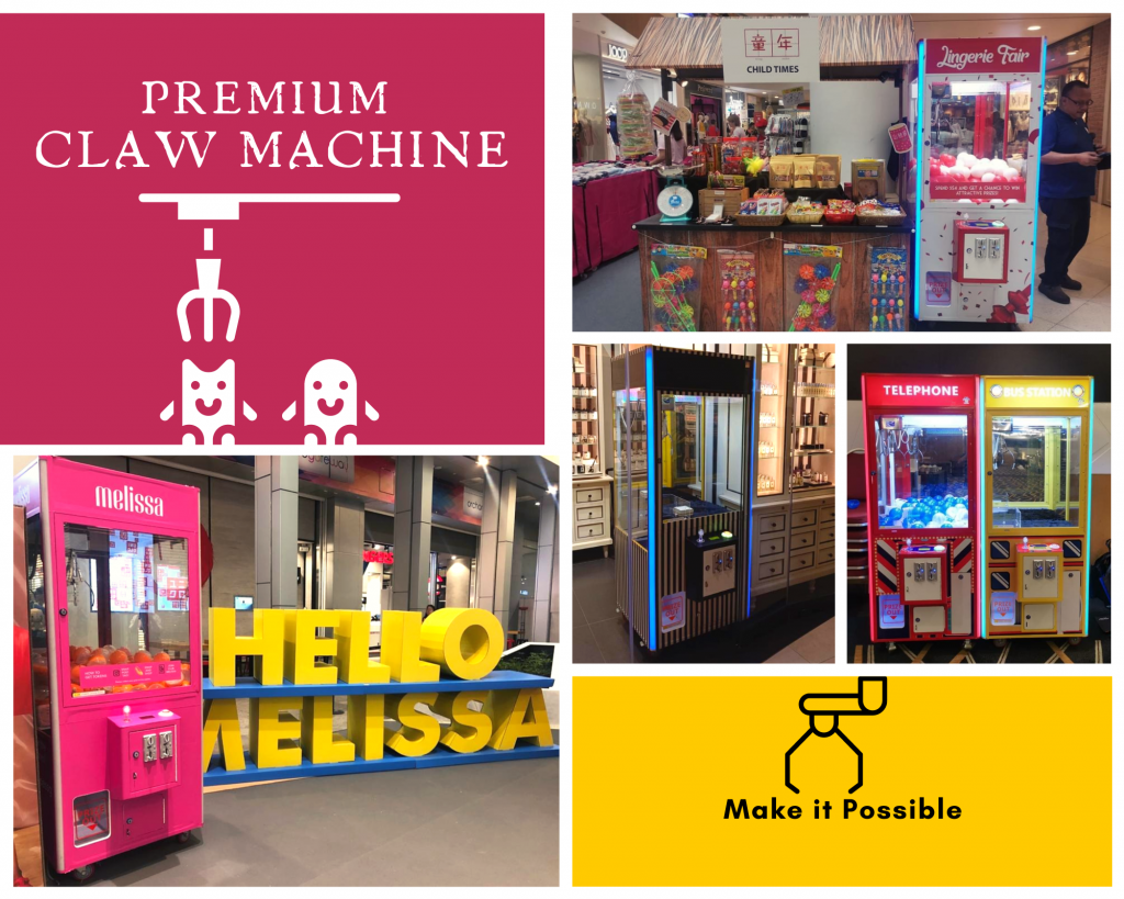 claw machine rental