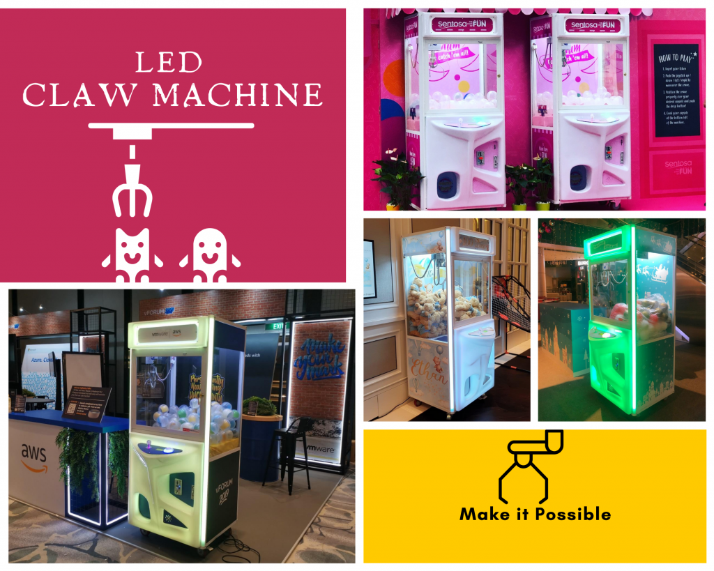 claw machine rental