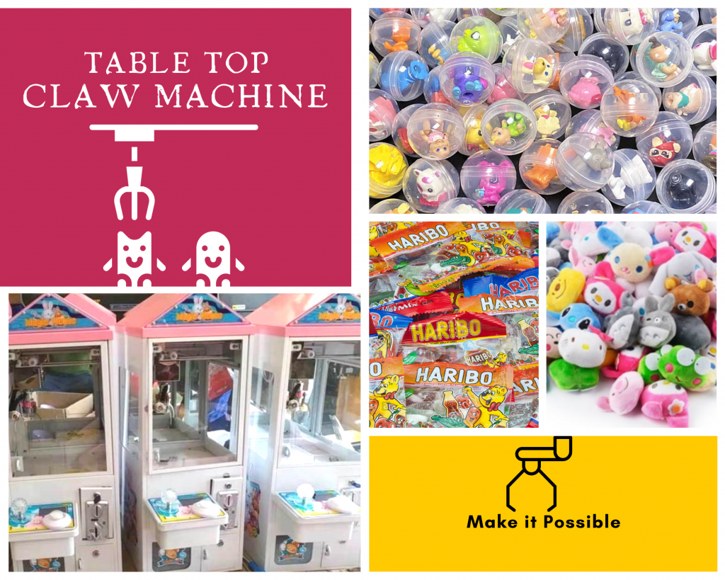 mini claw machine rental