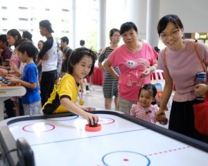 air hockey table