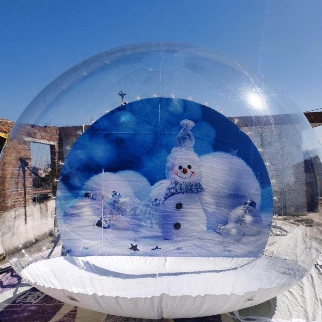 giant snow globe inflatable