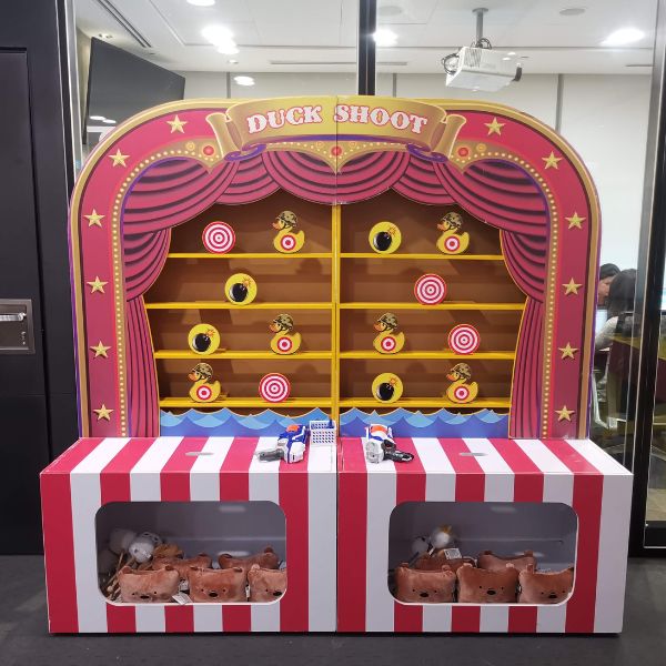 shoot duck carnival game