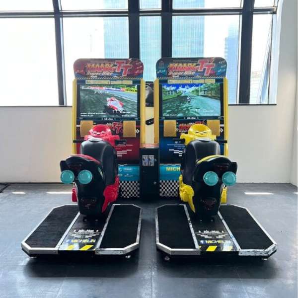 man x tt bike arcade game racing bike