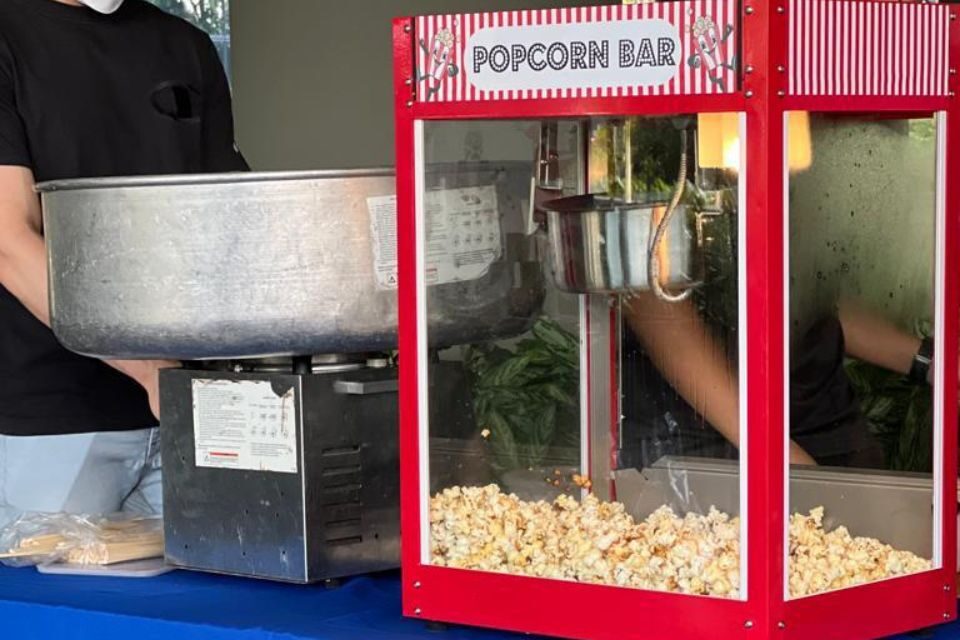 carnival food stall, carnival food live station, carnival snack