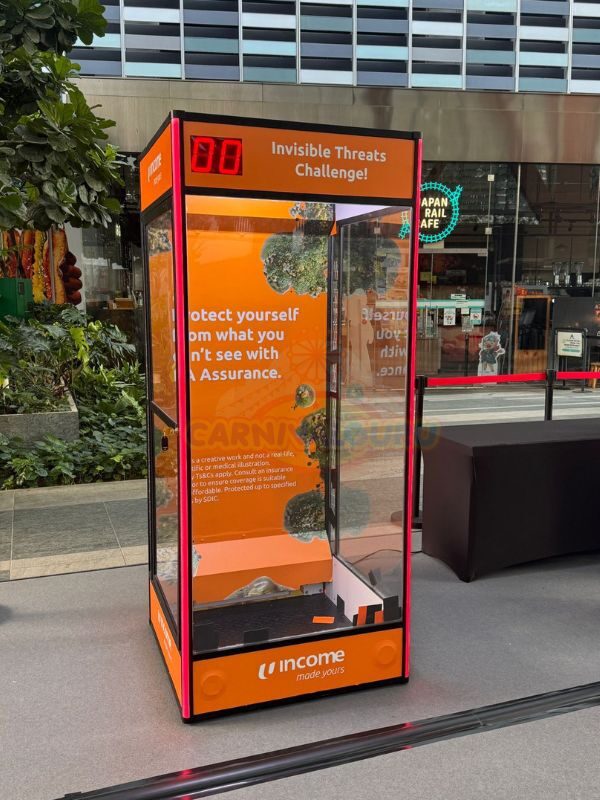 cash grab booth rental Singapore - CarnivalGuru